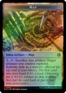 Map Token (007) // Mercenary Token (010)