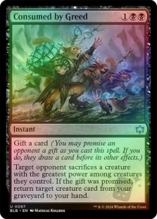 Consumed by Greed