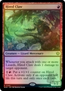 Hired Claw (Bloomburrow Prerelease)