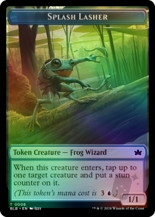 Rat Token (013) // Splash Lasher Token (008)
