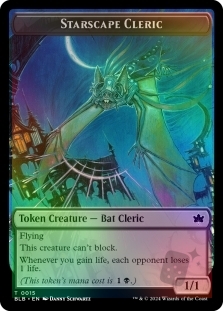 Squirrel Token (023) // Starscape Cleric Token (015)