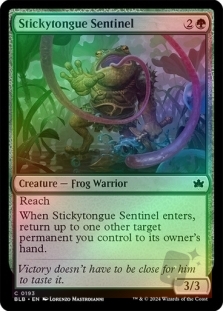 Stickytongue Sentinel