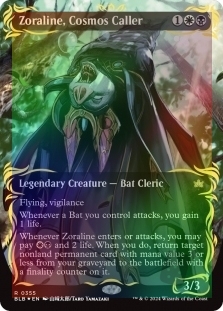 Zoraline, Cosmos Caller (Borderless) (Raised Foil)