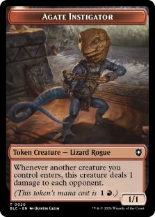 Agate Instigator Token (020) // Rabbit Token (003)