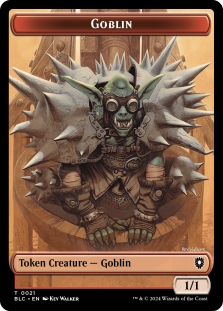 Goblin Token (021) // Thopter Token (039)