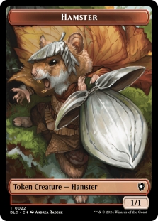 Hamster Token (022) // City's Blessing Token (040)
