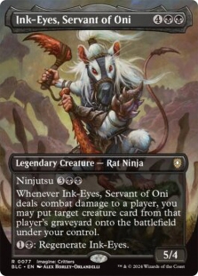Ink-Eyes, Servant of Oni (Borderless)