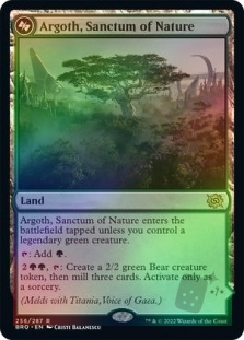 Argoth, Sanctum of Nature // Titania, Gaea Incarnate (Bottom)