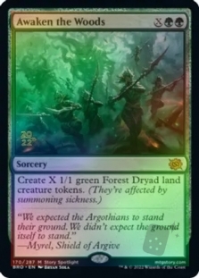 Awaken the Woods (The Brothers' War Prerelease)