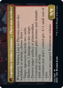 Phyrexian Dragon Engine // Mishra, Lost to Phyrexia (Bottom)