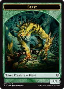 Beast Token (14/21) // Ogre Token (13/21)