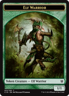 Elf Warrior Token (15/21) // Zombie Token (11/21)