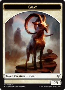 Goat Token (4/21) // Thopter Token (9/21)