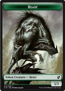 Beast Token (13/29) // Wurm Token (21/29)