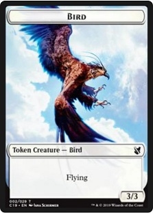 Bird Token (2/29) // Sculpture Token (24/29)
