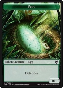 Centaur Token (15/29) // Egg Token (16/29)