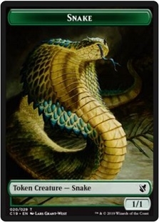 Snake Token (20/29) // Plant Token (17/29)