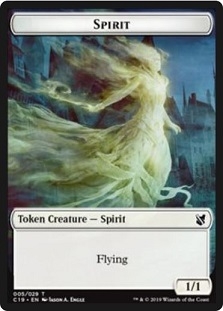 Spirit Token (5/29) // Human Token (3/29)