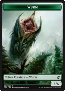 Wurm Token (21/29) // Beast Token (14/29)
