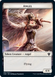 Angel Token (1/19) // Elemental Token (10/19)