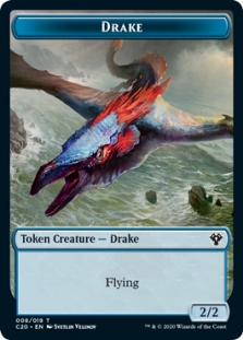 Drake Token (8/19) // Insect Token (18/19)