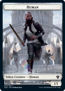 Human Token (4/19) // Treasure Token (19/19)