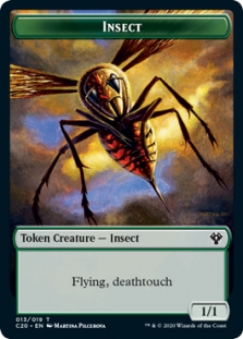 Insect Token (13/19) // Spirit Token (6/19)