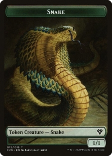 Snake Token (15/19) // Beast Token (10/13)
