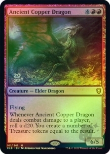 Ancient Copper Dragon (Commander Legends: Battle for Baldur's Gate Prerelease)