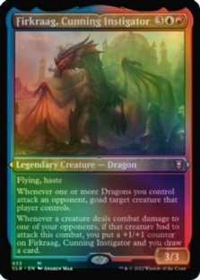 Firkraag, Cunning Instigator (Display Commander) (Not Tournament Legal) | Commander Legends: Battle for Baldur's Gate English Foil Singles | Magic the Gathering Firkraag, Cunning Instigator (Display Commander) (Not Tournament Legal) | Commander Legends: Battle for Baldur's Gate English Foil Singles | Magic the Gathering