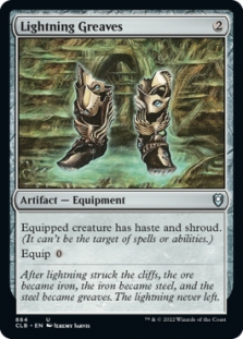 Lightning Greaves (Commander Deck)
