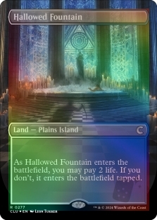 Hallowed Fountain (Borderless)
