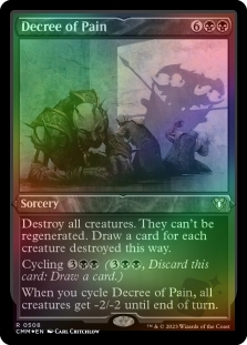 Decree of Pain (Foil-etched)