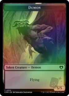 Zombie Token (019) // Demon Token (015)