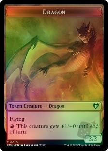 Eldrazi Scion Token (002) // Dragon Token (020)