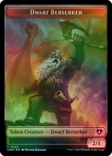 Human Soldier Token (006) // Dwarf Berserker Token (023)