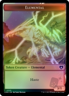 Spirit Token (039) // Elemental Token (025)