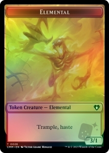 Elemental Token (026) // Phyrexian Germ Token (016)