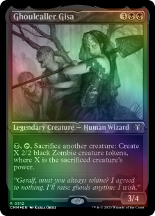 Ghoulcaller Gisa (Foil-etched)