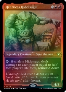 Heartless Hidetsugu (Foil-etched)