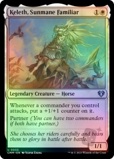 Keleth, Sunmane Familiar