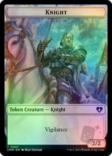 Treasure Token (048) // Knight Token (007)