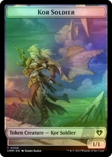 Saproling Token (035) // Kor Soldier Token (008)