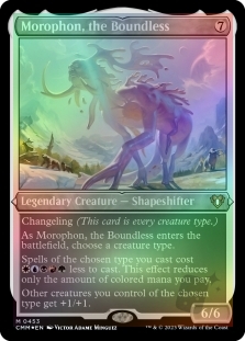 Morophon, the Boundless (Foil-etched)