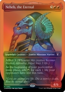 Neheb, the Eternal (Textured Foil)