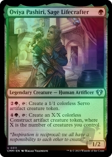 Oviya Pashiri, Sage Lifecrafter