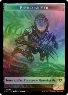 Eldrazi Token (001) // Phyrexian Myr Token (044)