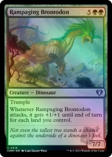 Rampaging Brontodon