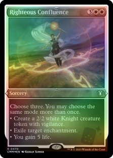 Righteous Confluence (Foil-etched)