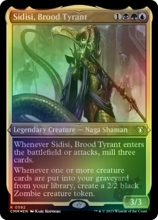 Sidisi, Brood Tyrant (Foil-etched)